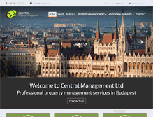 Tablet Screenshot of central.co.hu