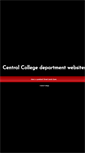 Mobile Screenshot of departments.central.edu