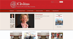 Desktop Screenshot of civitas.central.edu