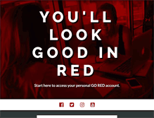 Tablet Screenshot of go.central.edu